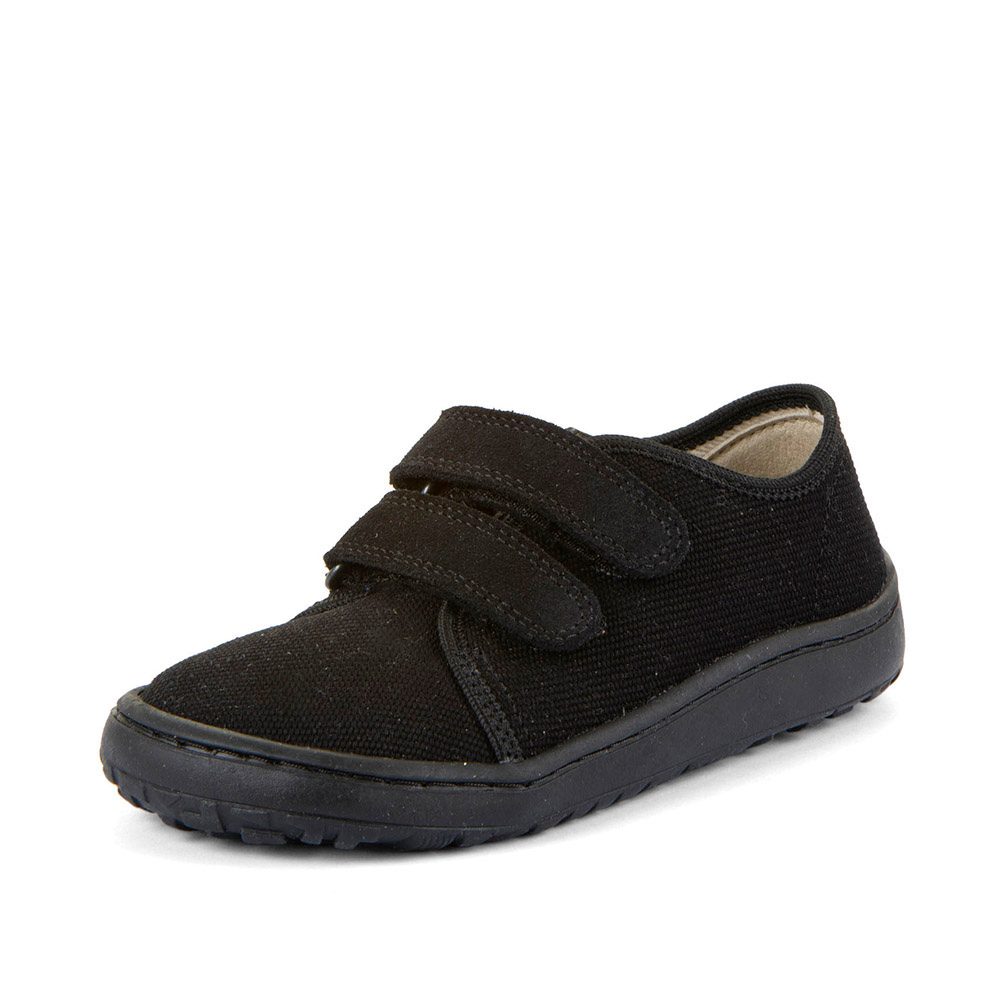 Detské plátené barefoot tenisky CANVAS BLACK Froddo G1700440-23 - 27