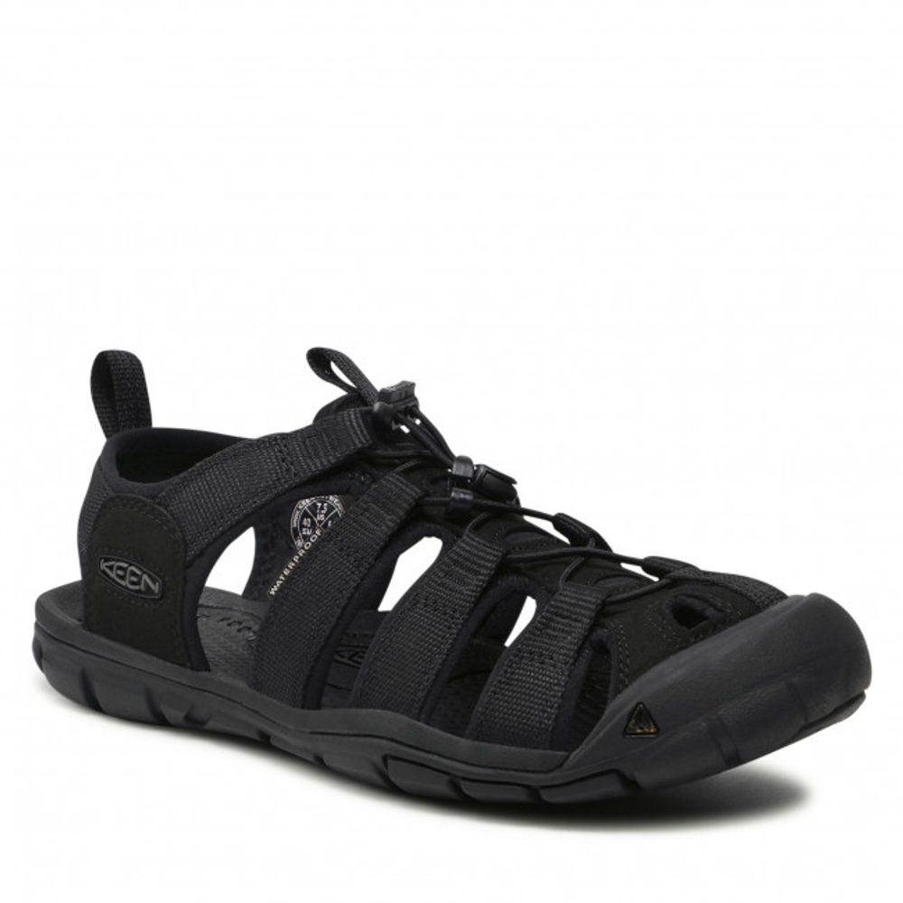 Levně Sandály Clearwater CNX M Triple black, Keen, 1026311, černá - 44