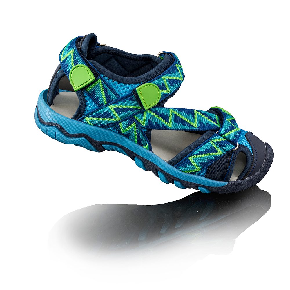 Levně chlapecké sandály sportovní BURNE, Bugga, B00180-04, modrá - 35
