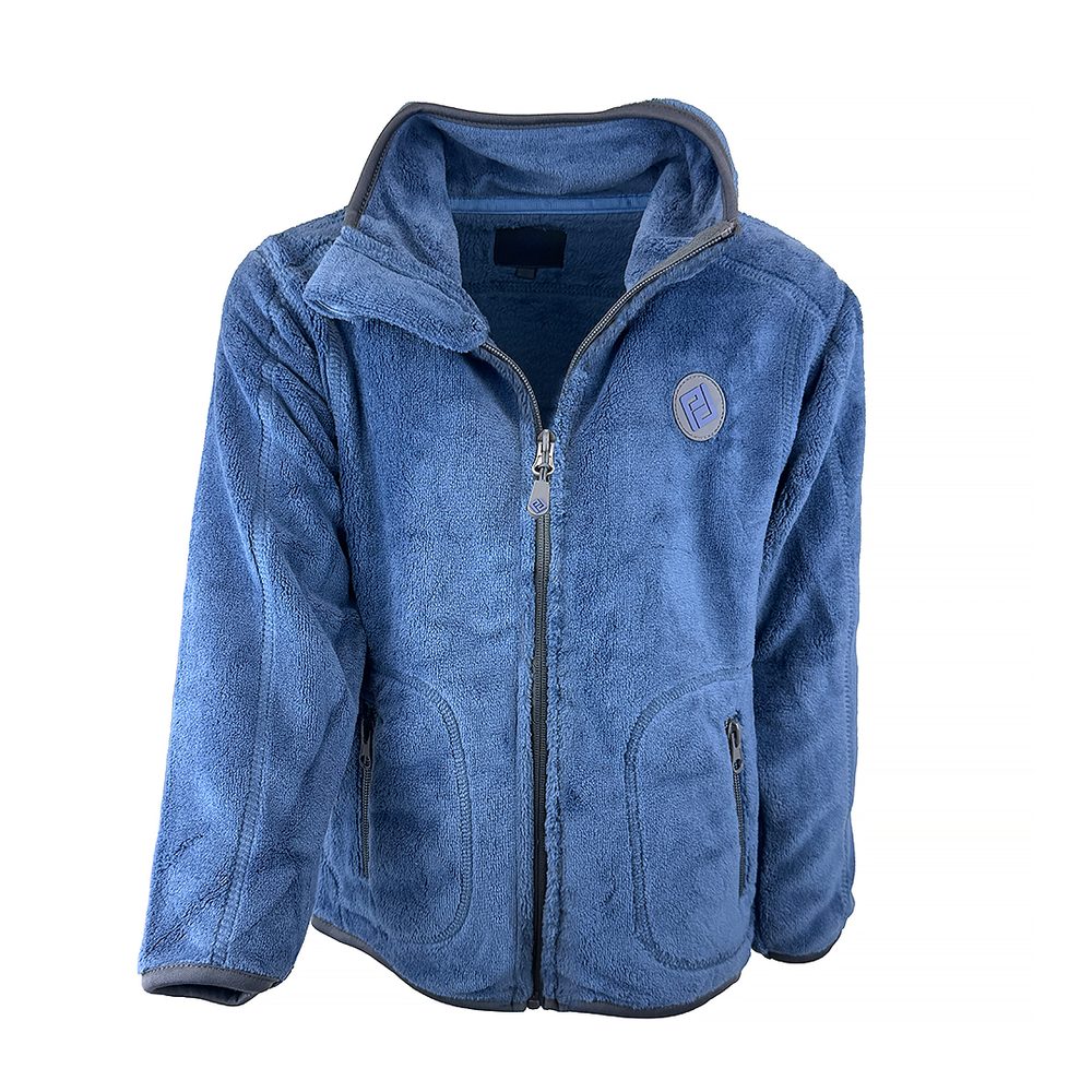 Unisex mikina chlupatá se stojáčkem Pidilidi PD1206-04 modrá - M