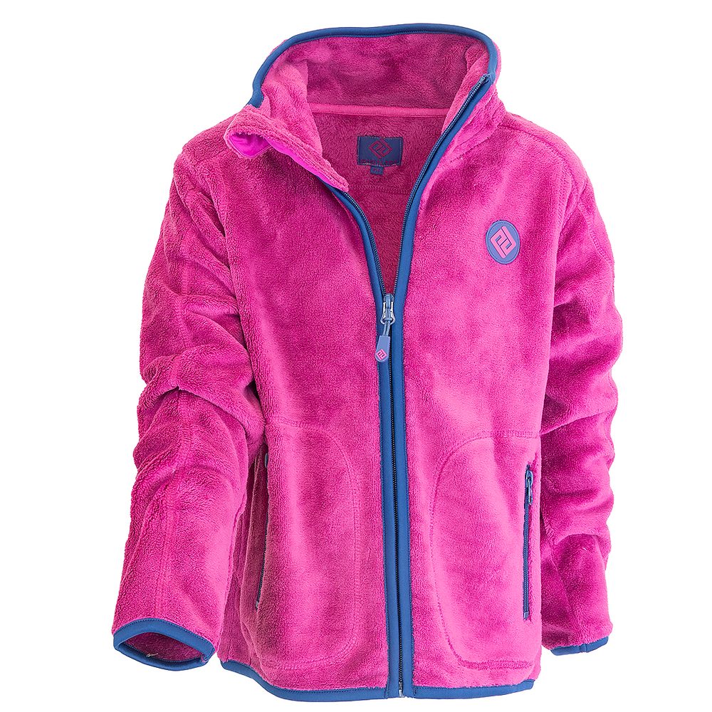 mikina dívčí chlupatá se stojáčkem, Pidilidi, PD1139-07, fuchsia - 146 | 11let