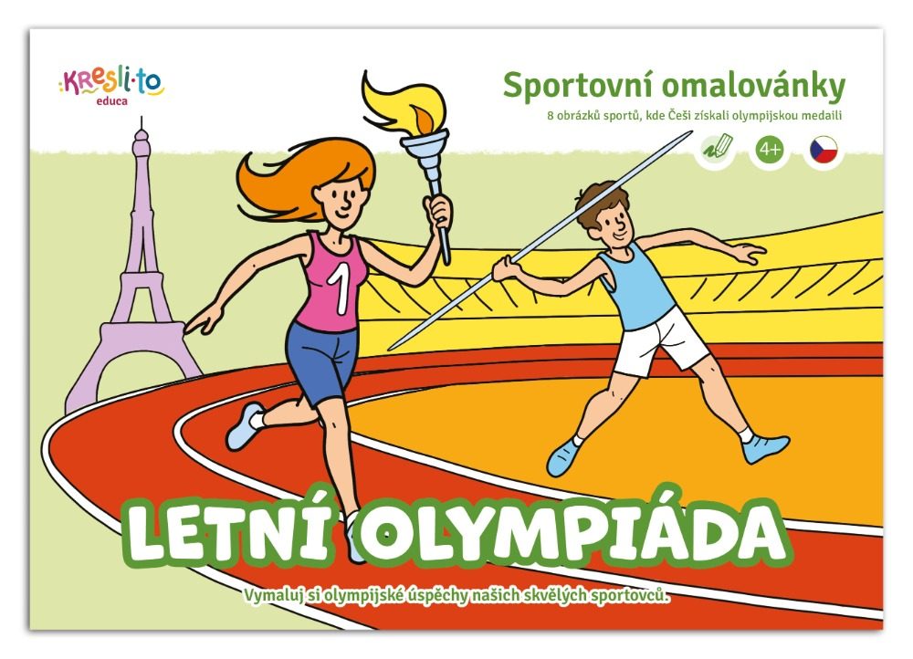 Levně Letní olympiáda - Sportovní omalovánky A5, Imagu, W037125