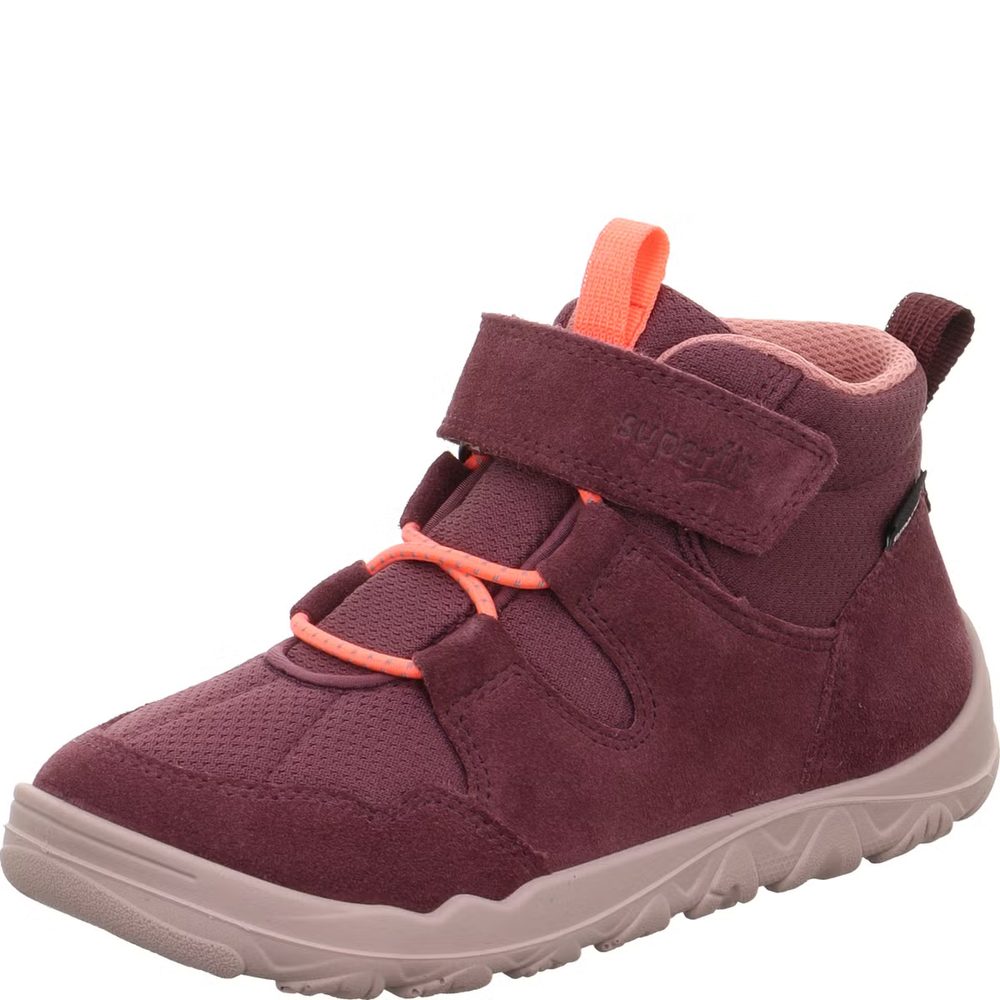 Dívčí celoroční barefit boty WALDERI Red/Orange Superfit 1-000910-5000 - 32