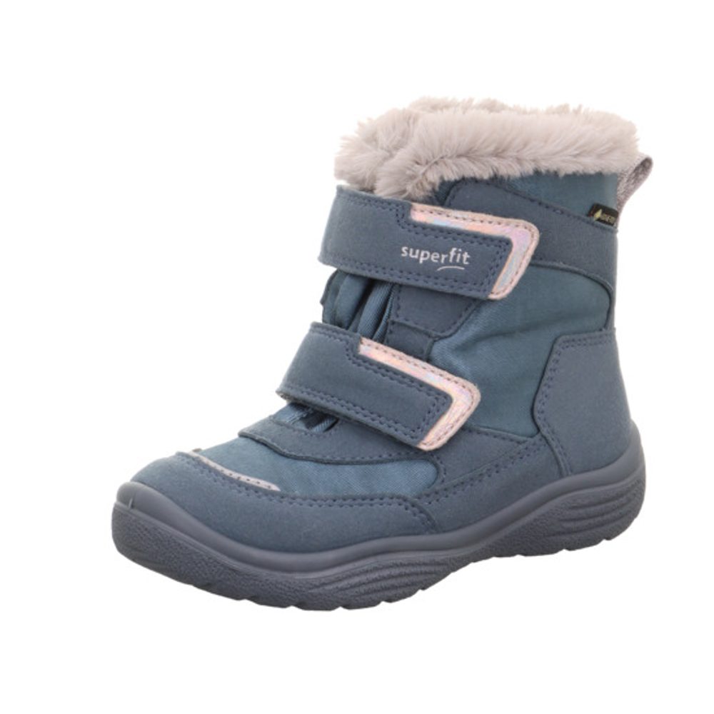 Dívčí zimní boty Superfit CRYSTAL Blue GTX 1-009091-8030 - 28