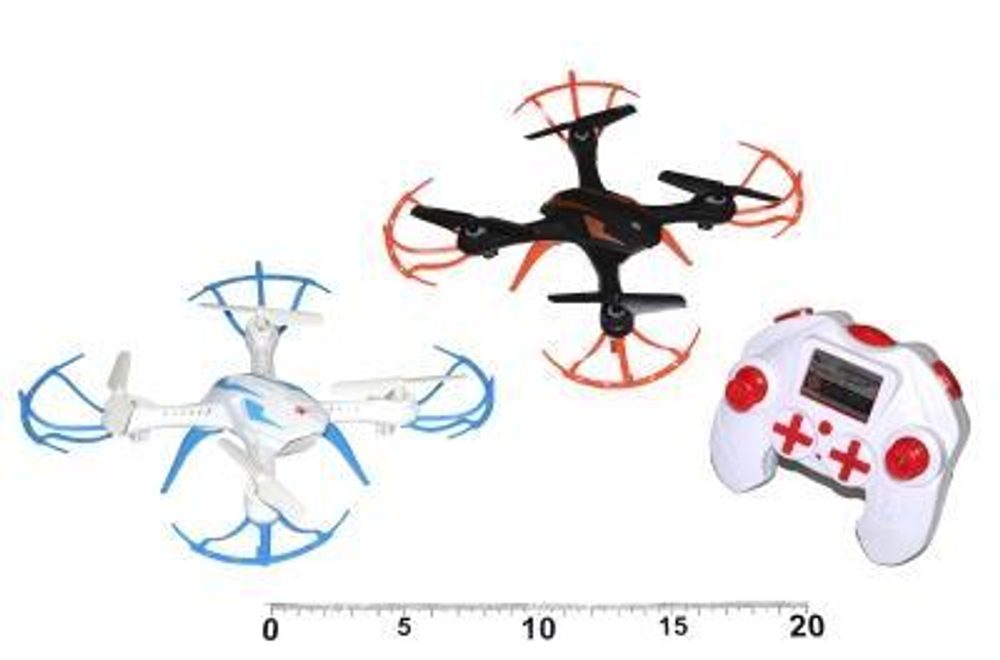 Dron RC 18x18 cm 2 druhy, WIKY, 111069