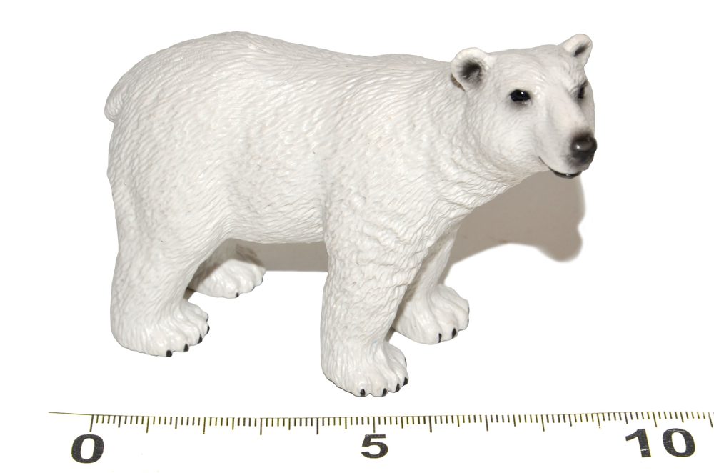 C - figurák medve jég 10 cm, Atlas, w101891