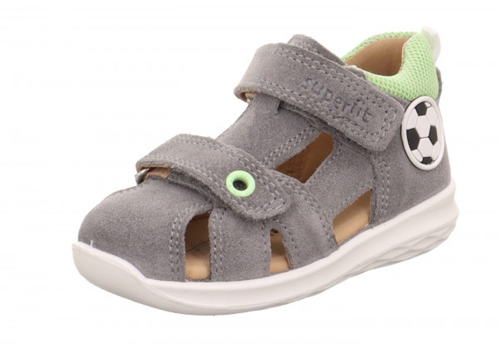 E-shop Chlapčenské sandále BUMBLEBEE, Superfit, 1-000389-2500, sivé - 23