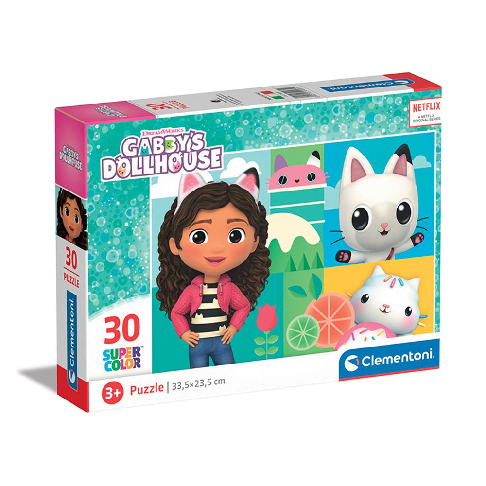 Levně Clementoni - Puzzle Gábinin kouzelný domek 30 dílků, Clementoni, W032789
