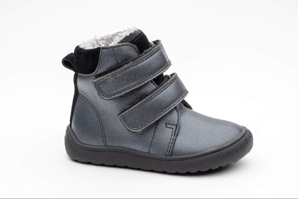 Dívčí zimní barefoot boty PRO-tex BEKA BLACK - 32