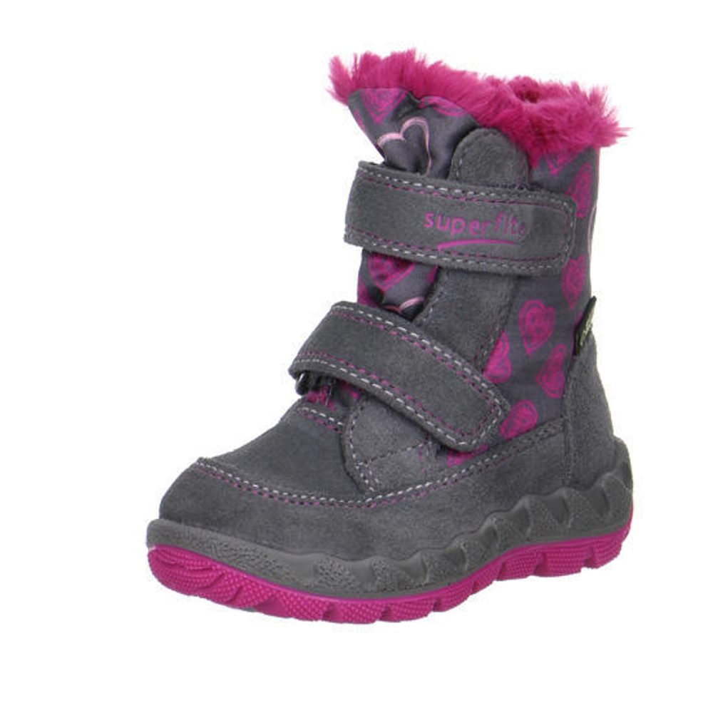 Dievčenské zimné čižmy ICEBIRD, Superfit, 1-00015-06, šedá - 30