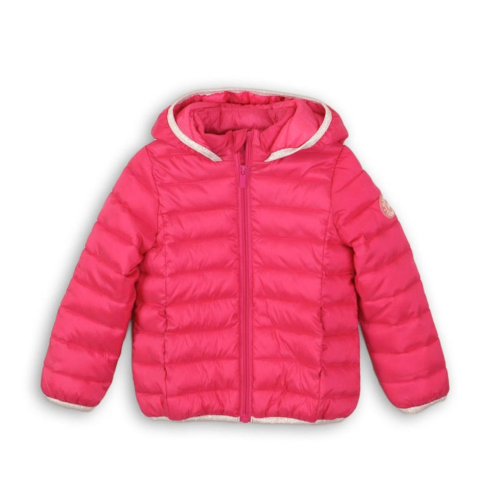 Bunda dievčenská Puffa, Minoti, GW PAD 50, růžová - 122/128 | 7/8let