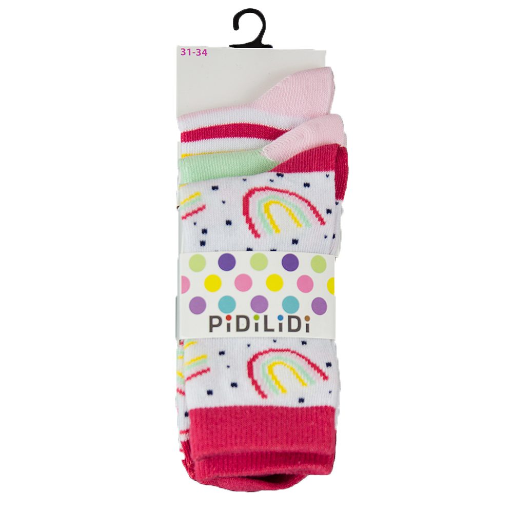 Levně ponožky dívčí - 3pack, Pidilidi, PD0126, Holka - 27-30