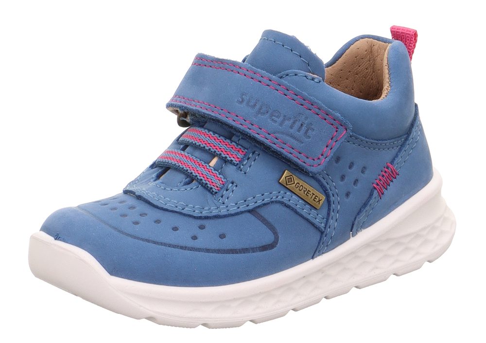 Levně Dívčí celoroční obuv BREEZE GTX, Superfit,1-000364-8040, světle modrá - 24