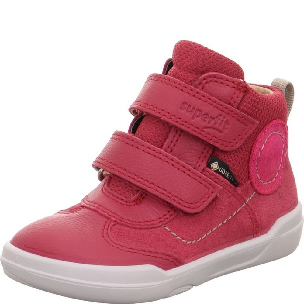 Dívčí celoroční barefit obuv Superfit SUPERFREE GTX Pink/Red 1-000544-5000 - 23