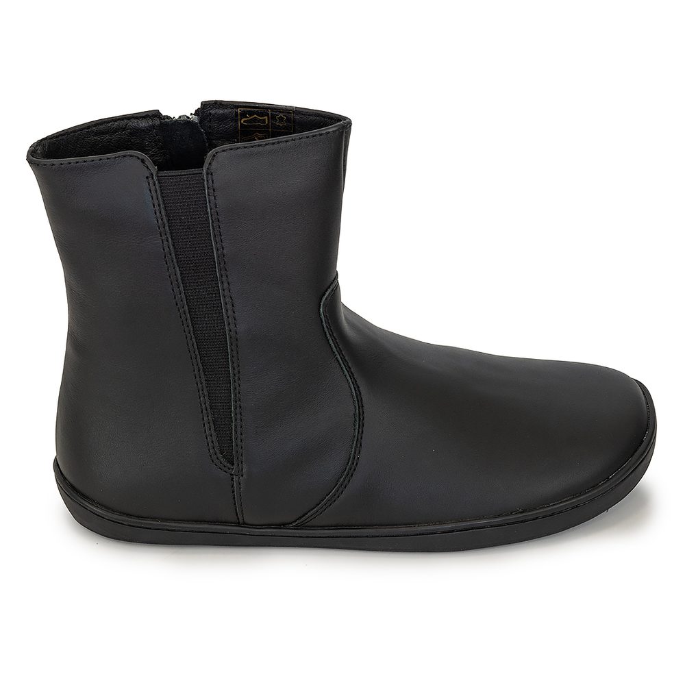 Dámske barefoot zimné topánky TAMEA DARK BLACK, Protetika, dark black - 38