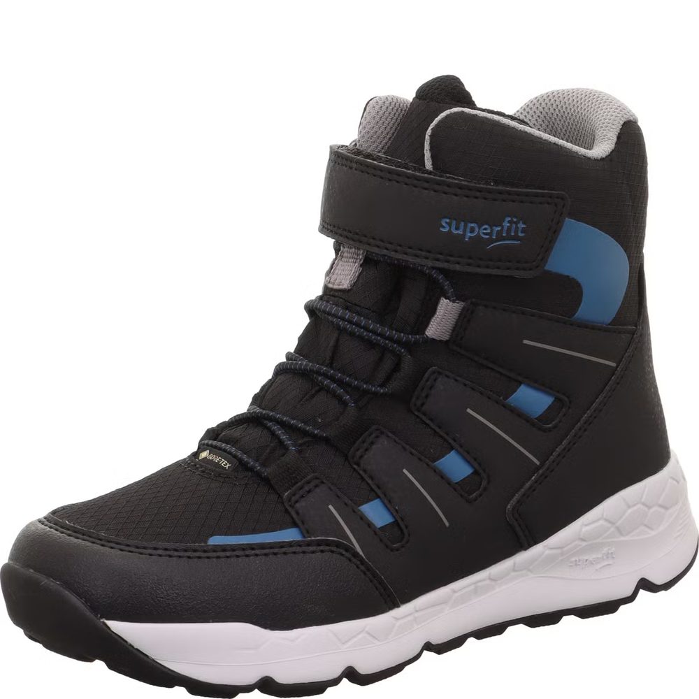 Chlapecké zimní boty FREE RIDE Black/Blue GTX Superfit 1-000568-0010 - 34