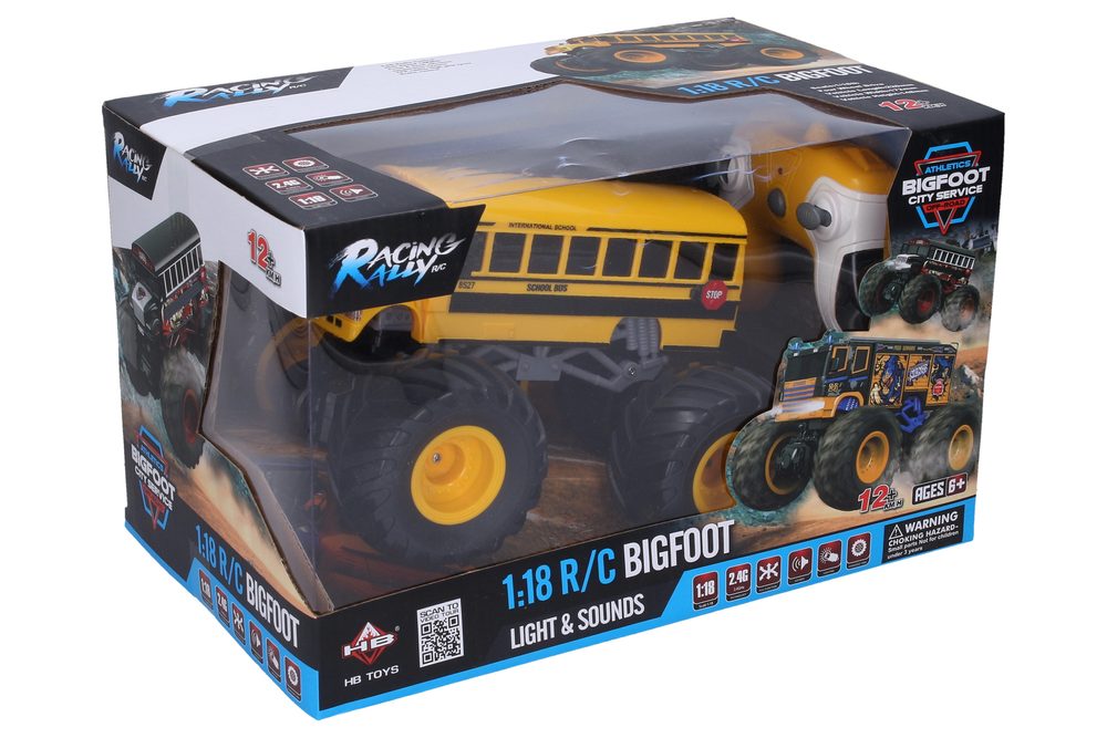 Auto Bigfoot City RC na dálkové ovládání 22 cm, Wiky RC, W014233