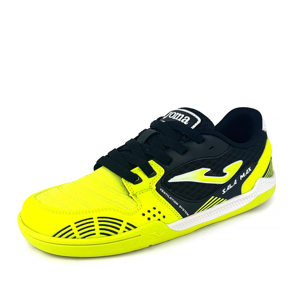Levně Dětské barefoot sálové boty SALA MAX JUNIOR FLUOR YELLOW Joma BFSJS2609IN - 35