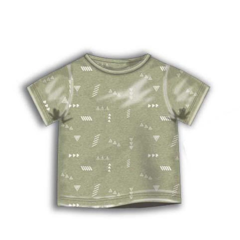 Tričko chlapčenské s krátkym rukávom, Minoti, DESERT 9, khaki - 98/104 | 3/4let