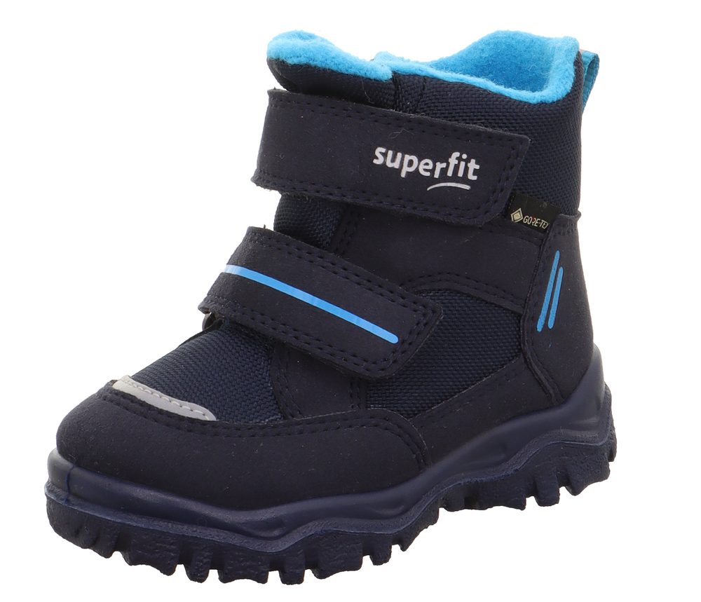 Chlapčenské zimné topánky HUSKY1 Blue/Light Blue Gore-Tex, Superfit,1-006045-8010 - 21