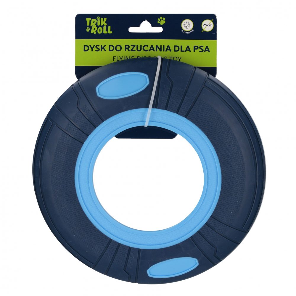 Hračka pro mazlíčky létající disk pro psy 25 cm, Wiky, W061378