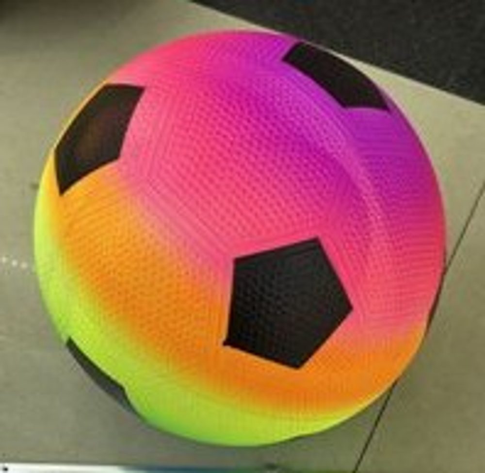 Levně Fotbalový míč gumový 22 cm, Wiky, W005448