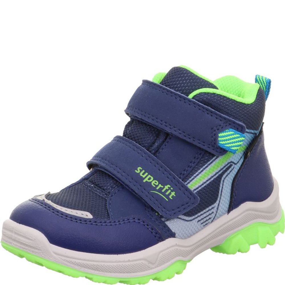 Levně Chlapecké celoroční boty JUPITER Blue/Light Green GTX Superfit 1-000054-8000 - 28