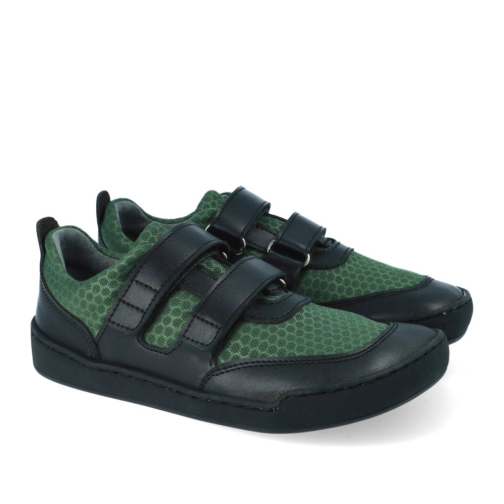 Detské barefoot tenisky CRAVE CATBOURNE Green, zelené - 27