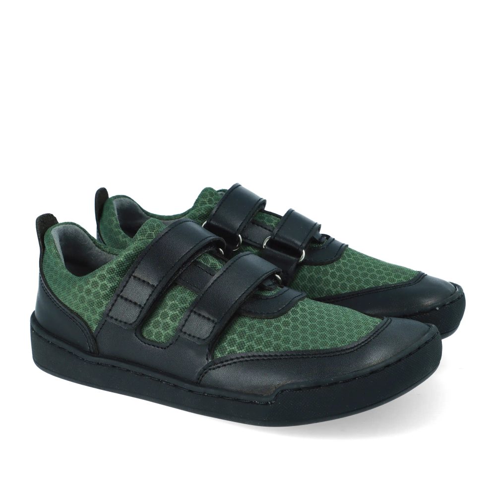 E-shop Detské barefoot tenisky CRAVE CATBOURNE Green, zelené - 27