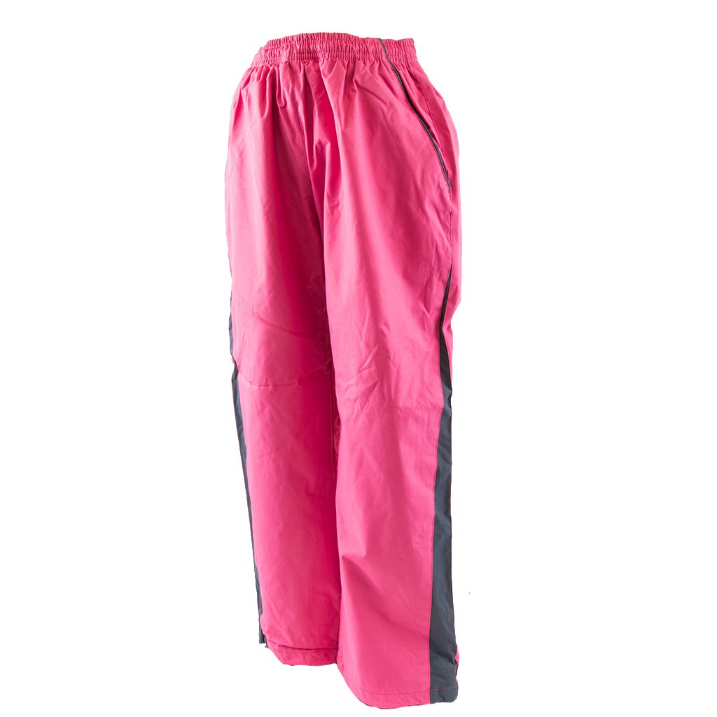 Nohavice šušťákové bez šnúrky v páse, PD335, růžová - Pidilidi.sk