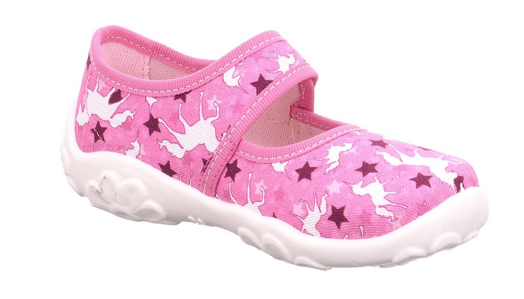 Papuci de casă pentru fete BONNY, Superfit, 1-800283-5520, roz - Pidilidi.ro