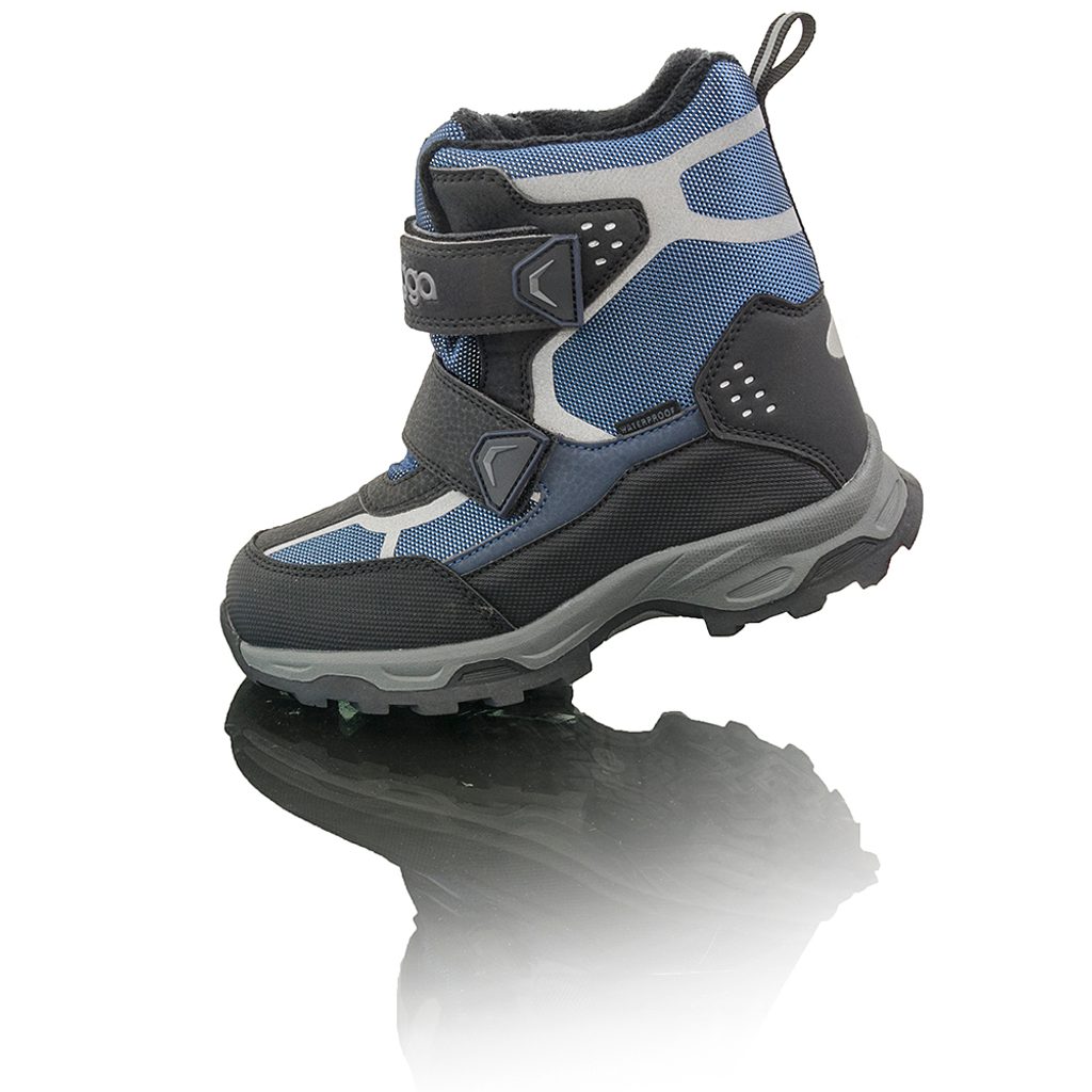 chlapecké zimní boty WALE, Bugga, B00169-04, modrá - 36