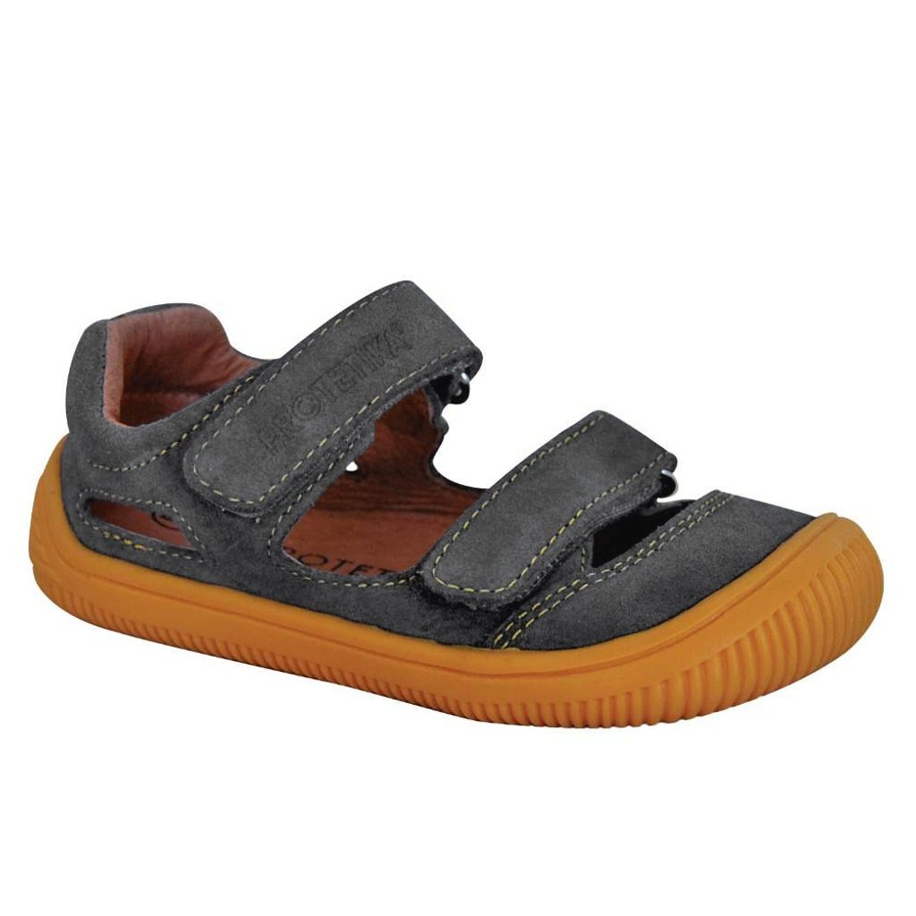 chlapčenské topánky sandále Barefoot BERG GRIS, Protetika, modrá -  Pidilidi.sk