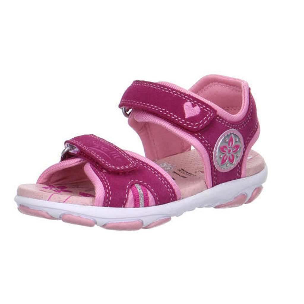 Dívčí sandály NELLY 1, Superfit, 0-00128-37, růžová - Pidilidi.cz