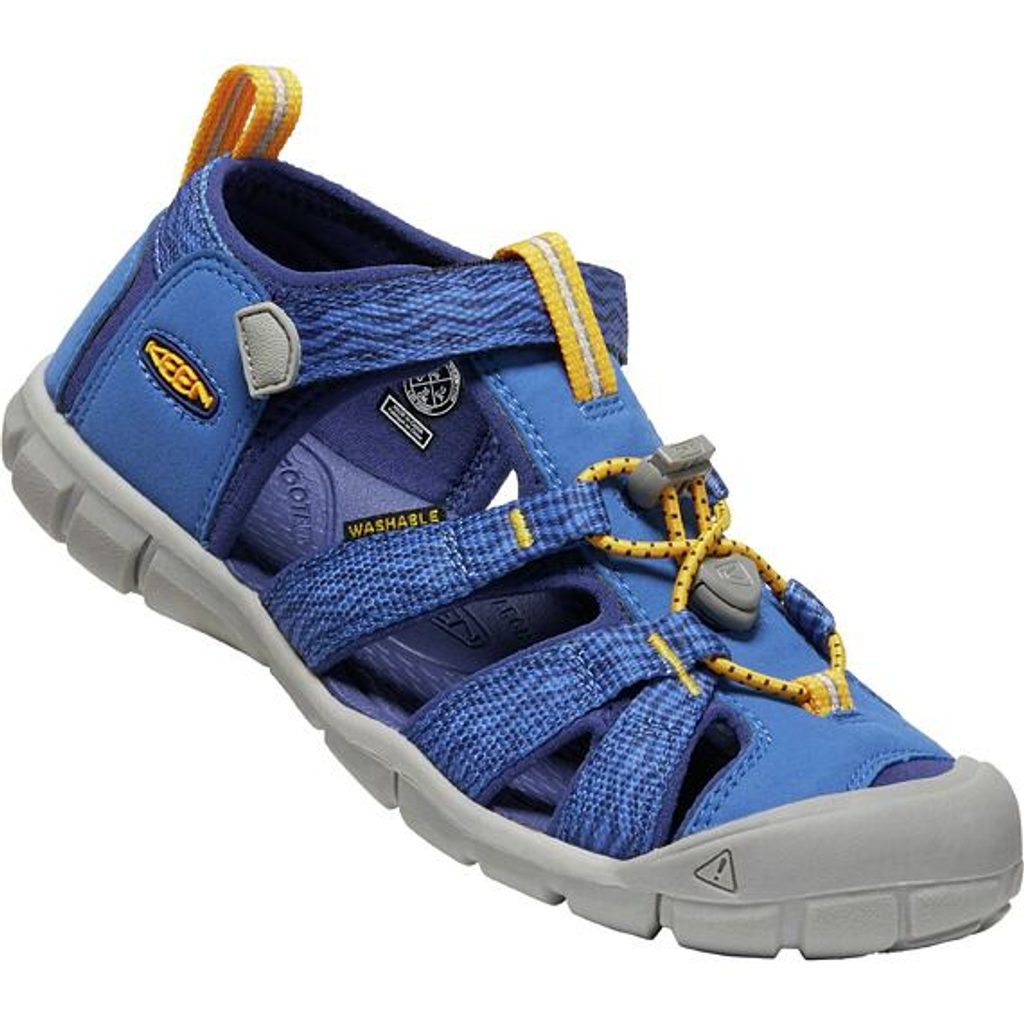 dětské sandály SEACAMP II CNX bright cobalt/blue depth, Keen, 1026323,  tmavě modrá - Pidilidi.cz