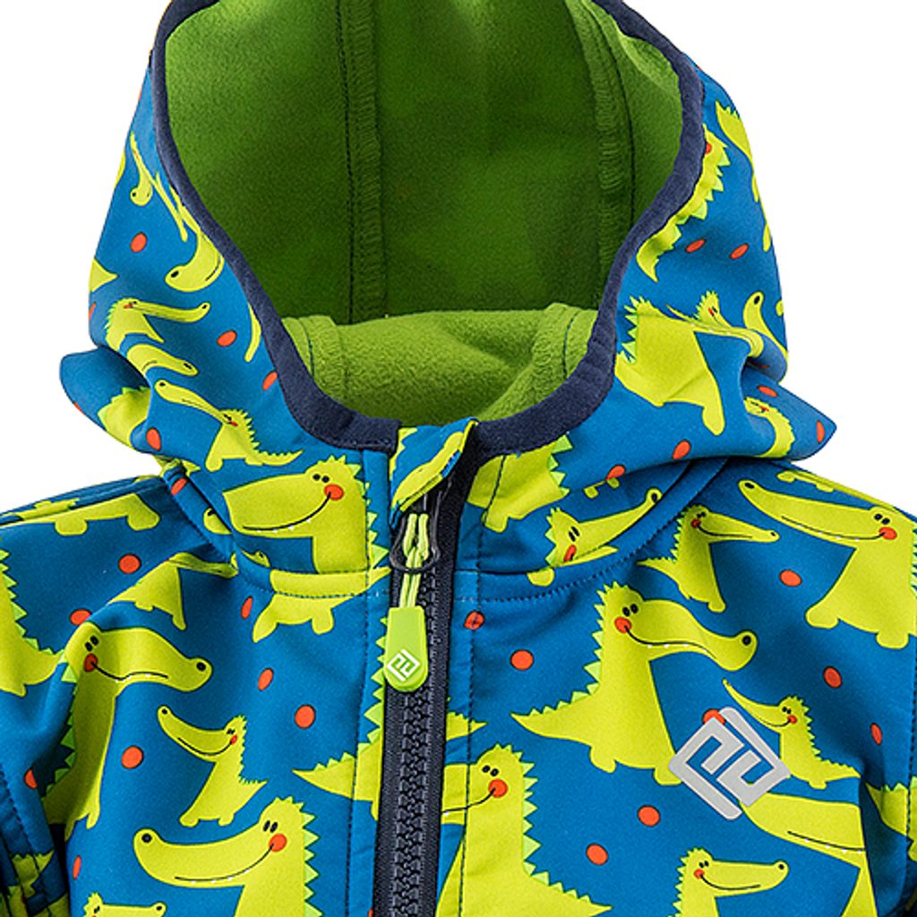 chlapčenská softshellová bunda s potlačou a pevnou kapucňou, Pidilidi,  PD1072-02, chlapec - Pidilidi.sk
