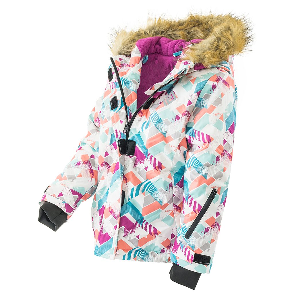 Zimná lyžiarska bunda pre dievčatá, Pidilidi, PD1098-03, ružová -  Pidilidi.sk