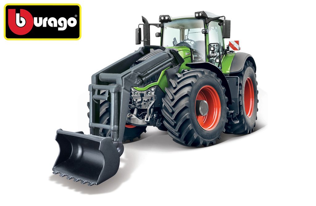 Bburago Farm Traktor Fendt 1050 Vario s přední lžící,  W012161