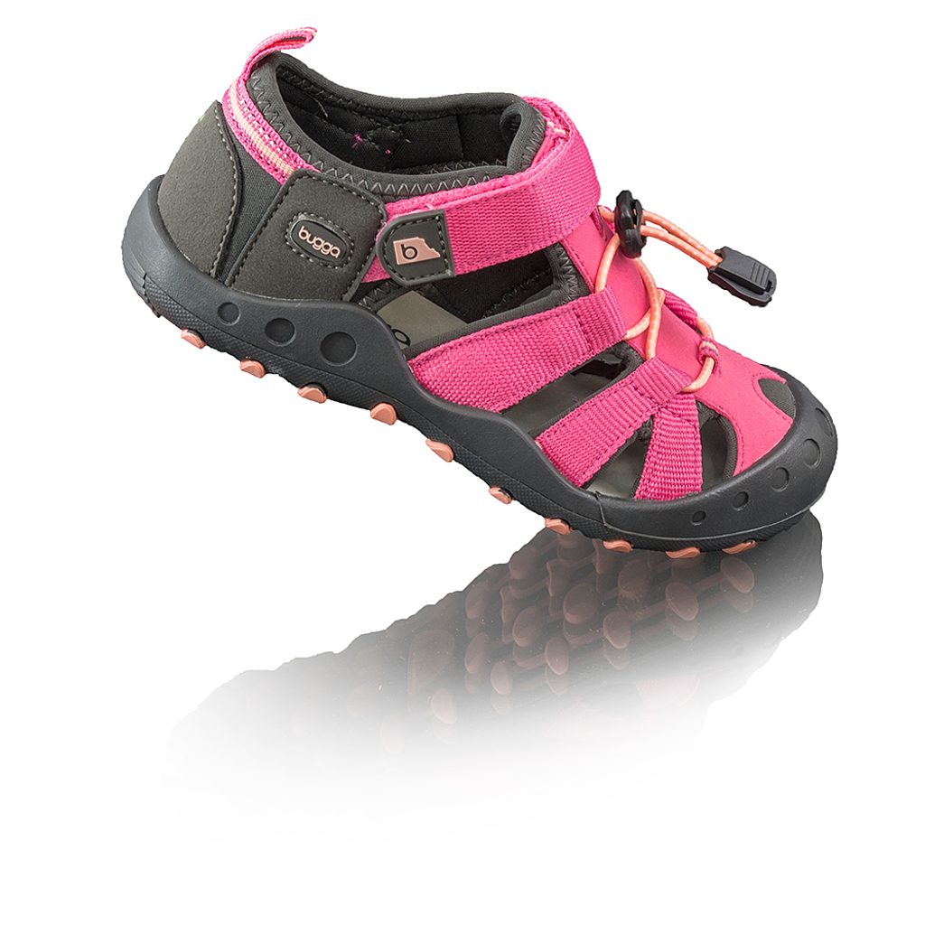 Dievčenské športové sandále LALA, Bugga, B00178-03, ružová - Pidilidi.sk