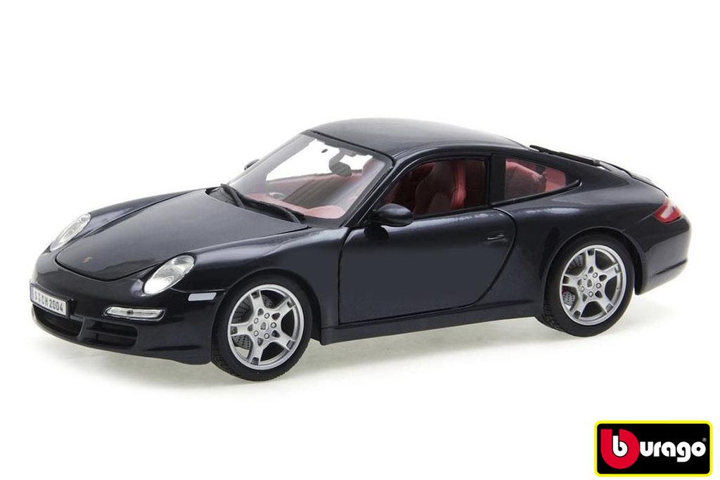 Bburago 1:24 Plus Porsche 911 Carrera S Black, W019219
