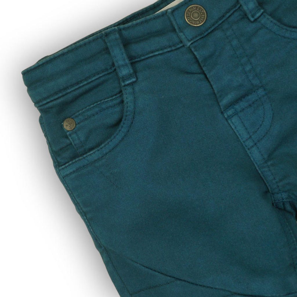 Kalhoty chlapecké s elastenem Minoti, SKATE 5, zelená - 68/80