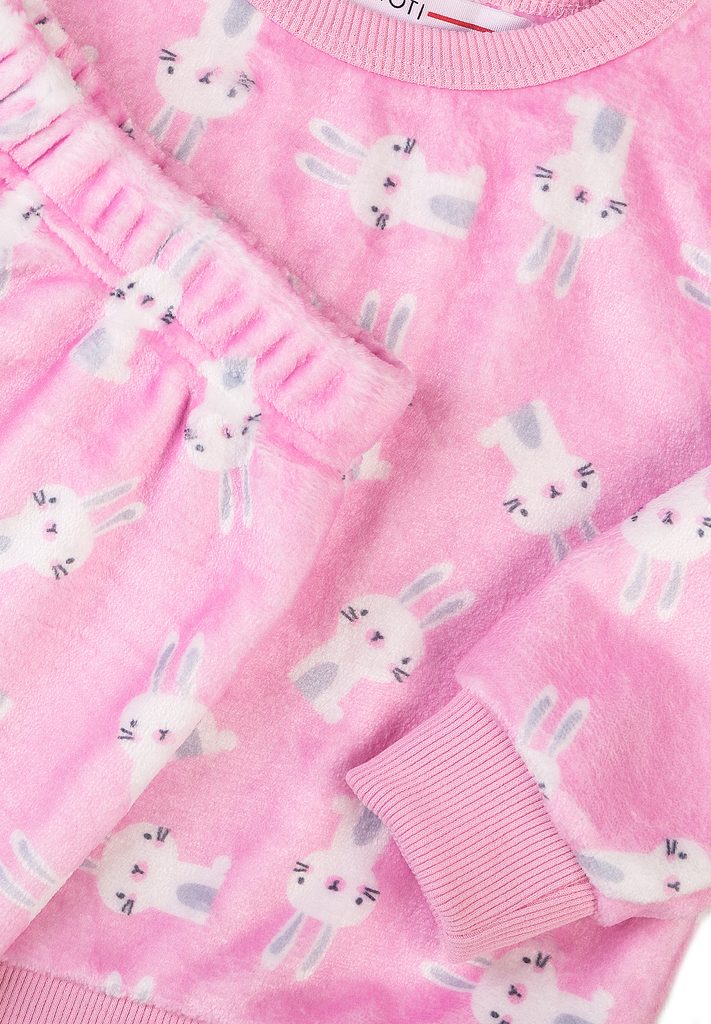Pizsama lányok fleece, Minoti, TG PYJ 22, rózsaszín - Pidilidi.hu