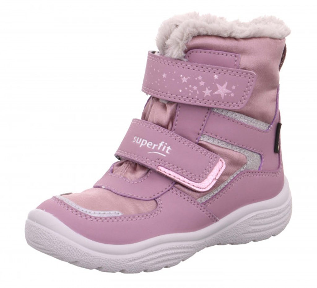dívčí zimní boty CRYSTAL GTX, Superfit, 1-009098-8510, růžová - Pidilidi.cz