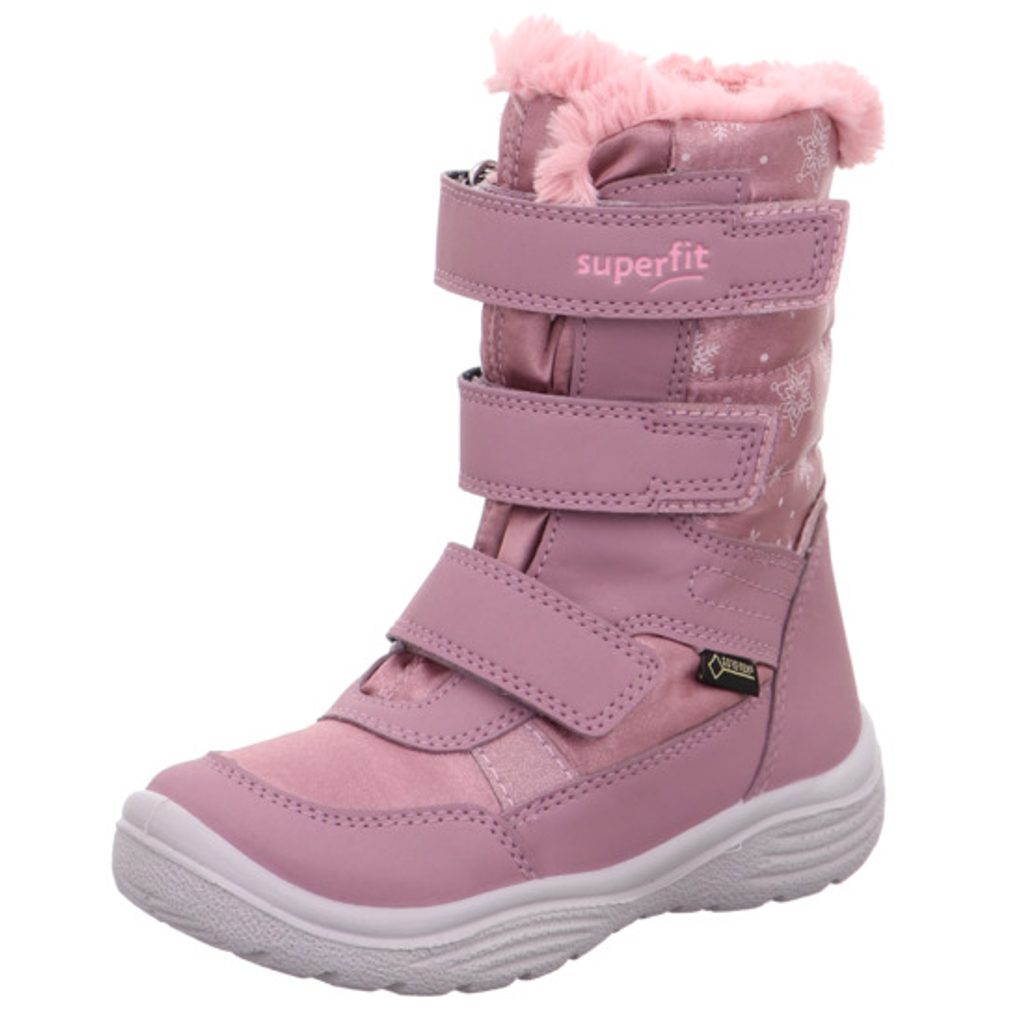 zimní boty dívčí CRYSTAL GTX, Superfit, 1-009092-8500, růžová - Pidilidi.cz