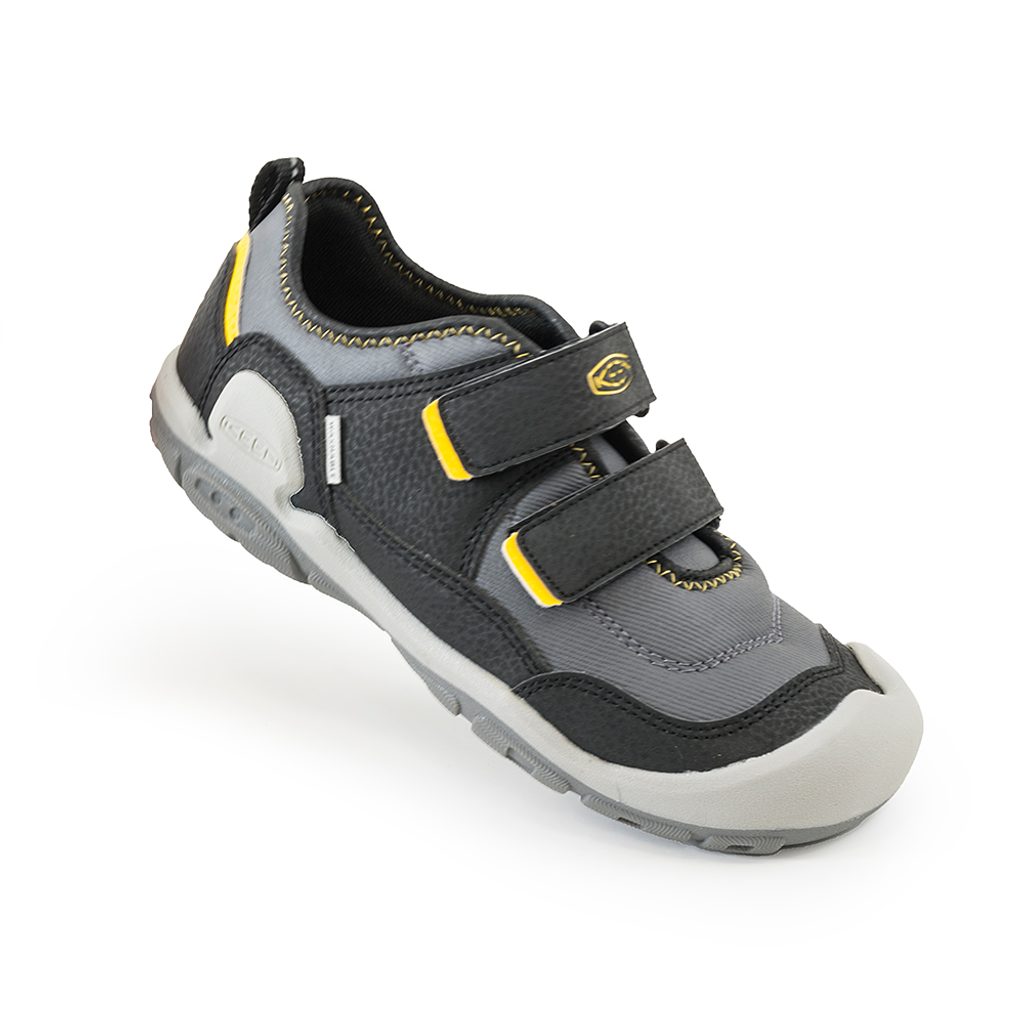 pantofi sport pentru toate anotimpurile KNOTCH HOLLOW DS negru/galben,  Keen, 1025893/1025896 - Pidilidi.ro