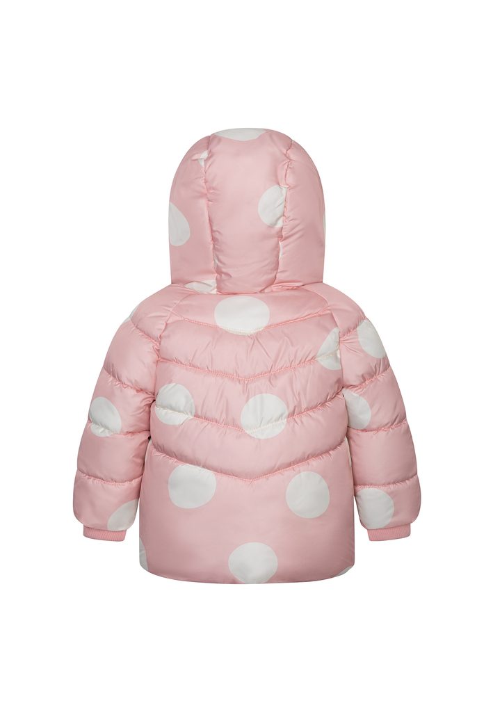 Lány puffa kabát szőrmebéléssel, Minoti, Pops 2, rózsaszín - Pidilidi.hu