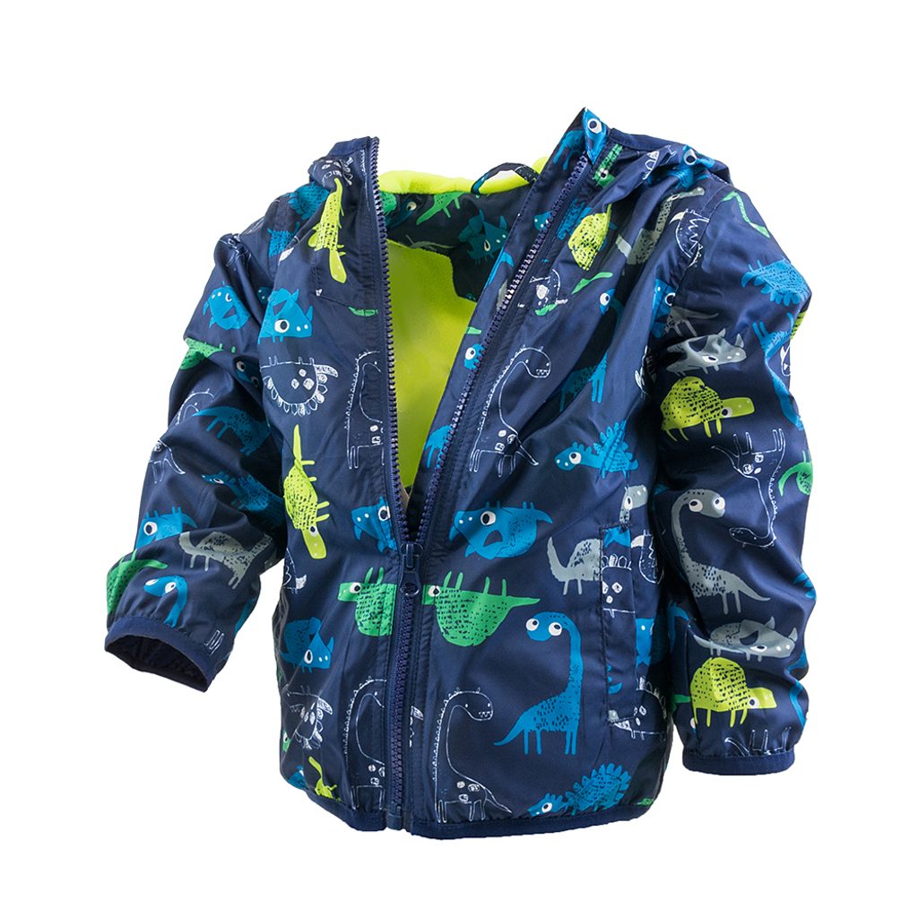 chlapčenská jarná / jesenná bunda s potlačou a kapucňou, Pidilidi, PD1092,  modrá - Pidilidi.sk