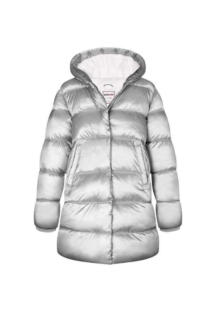 Dievčenský nylonový kabát Puffa s podšívkou z mikroflísu, Minoti, 12COAT 3,  dievča - Pidilidi.sk