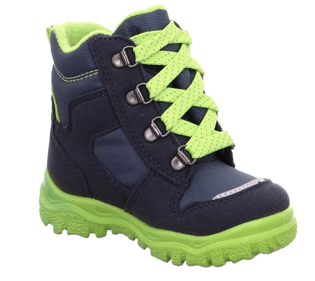 Fiúk téli cipő csipke husky1 gtx, superfit, 1-000048-8010, zöld -  Pidilidi.hu