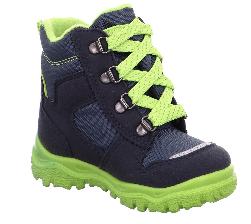 chlapecké zimní boty šněrovací HUSKY1 GTX, Superfit, 1-000048-8010, zelená  - Pidilidi.cz